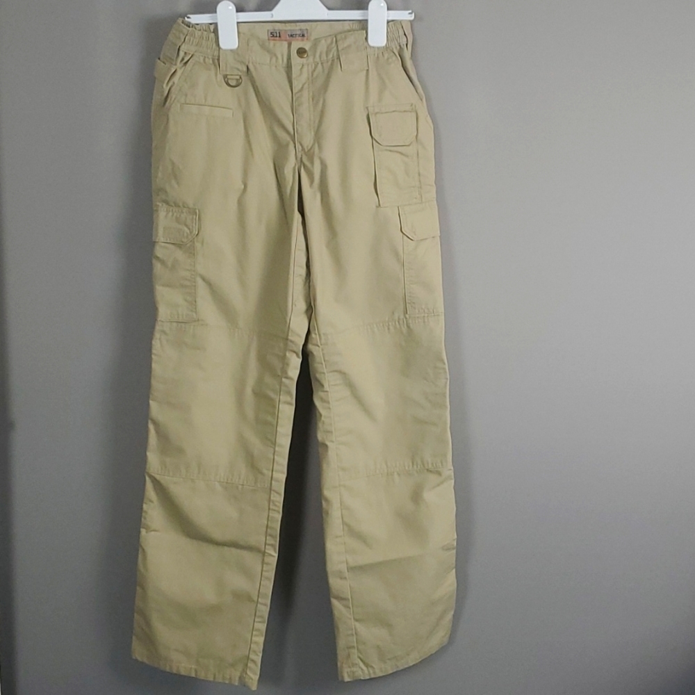 5.11 Tactical Pants Khaki Pants Women's Size 10 Long (Inseam 34 inches)